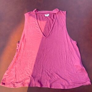 GARAGE  brand top , light red size small, very good condition